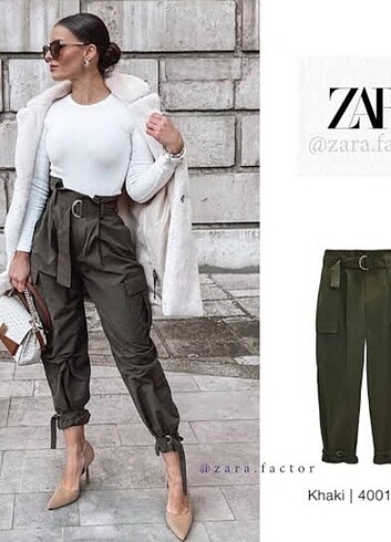 ZARA KARGO PANTOLON