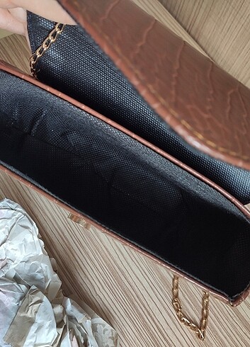 Zara Deri kol çantası 