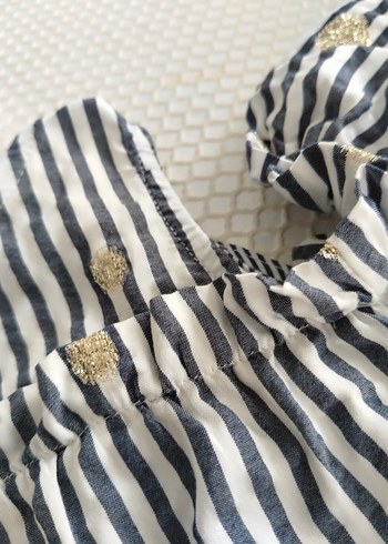 Nakışlı Fırfırlı Kız Çocuk Bluz - Görsel 7