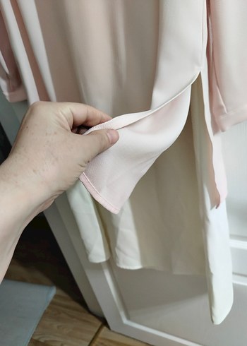 Uzun Kollu, Salaş Kesim Bej Tunik
Boyu120/iki kol arası 60 - Görsel 6