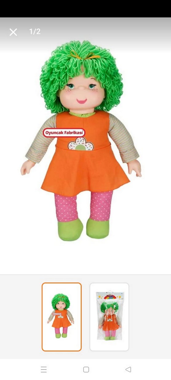 Renkli Saçlı Çok Renkli Bebek
Markası ABC - Görsel 3