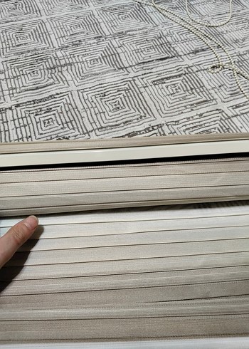 Bej ve Gri Çizgili Modern Perde
Eni 80/boyu 250 - Görsel 4