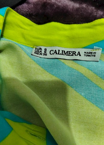 Uzun Kollu Düğmeli Bohem Elbise - Görsel 6