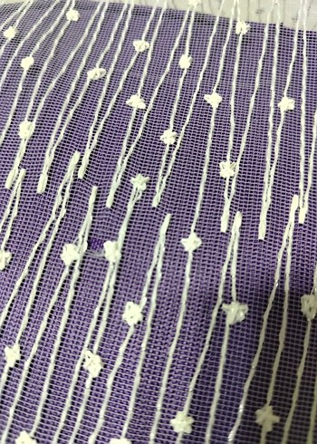 Beyaz tül 
iki yerinde açılma var resimde belli - Görsel 10