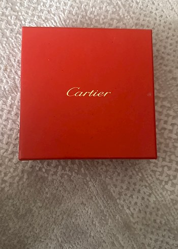 Cartier Kirmizi Kutu