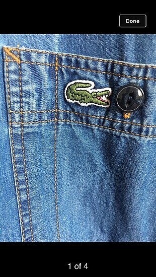 xl Beden Lacoste gönlek