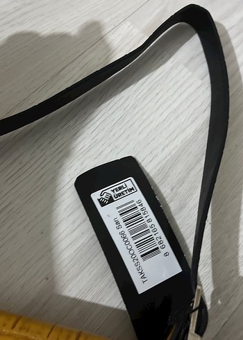 Hardal Yılan Desenli Deri Kadın Çanta - Görsel 5