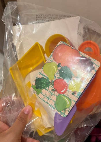 Renkli Çocuk Oyun Mutfak Seti 58cm - Görsel 5