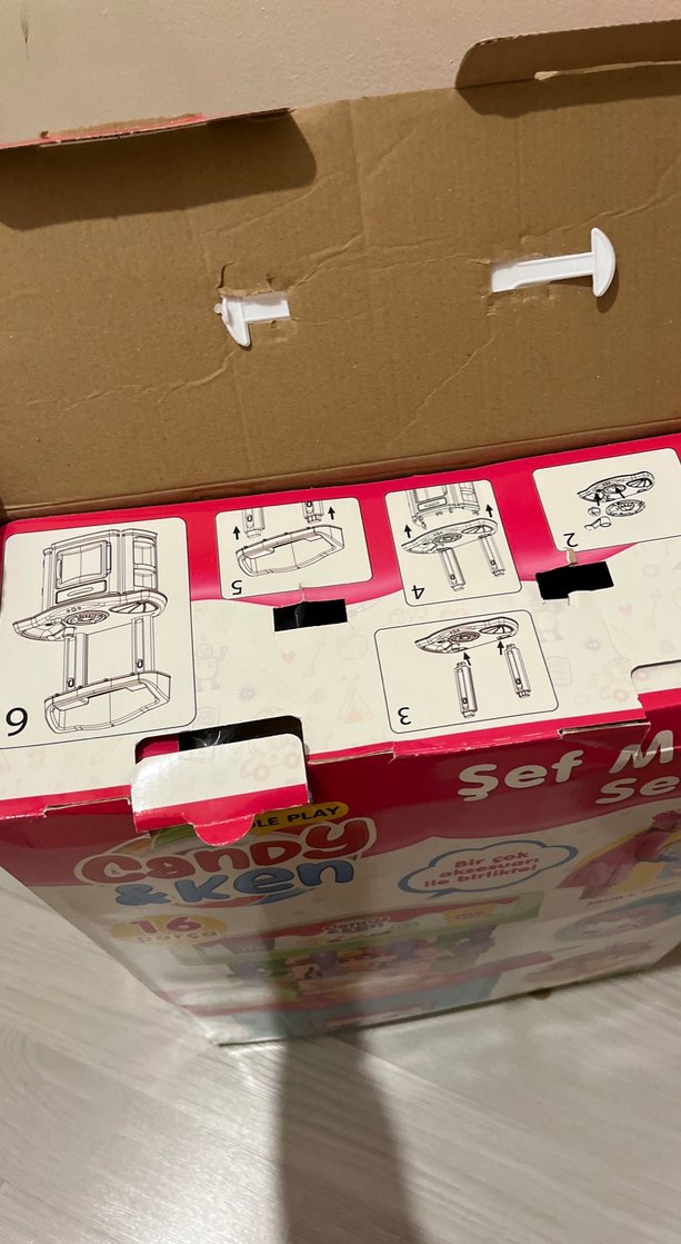 Renkli Çocuk Oyun Mutfak Seti 58cm - Görsel 4