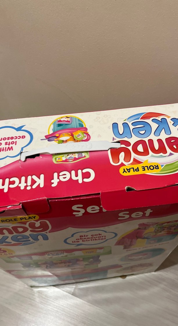 Renkli Çocuk Oyun Mutfak Seti 58cm - Görsel 3