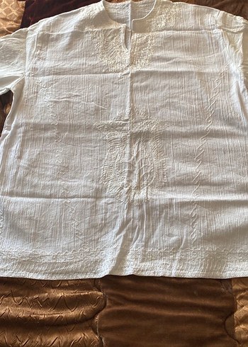 Altın Renkli Nakışl elbise - Görsel 4