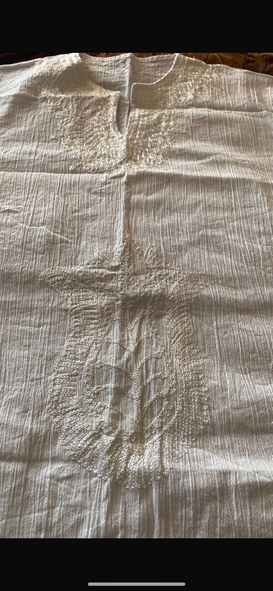 Altın Renkli Nakışl elbise - Görsel 5