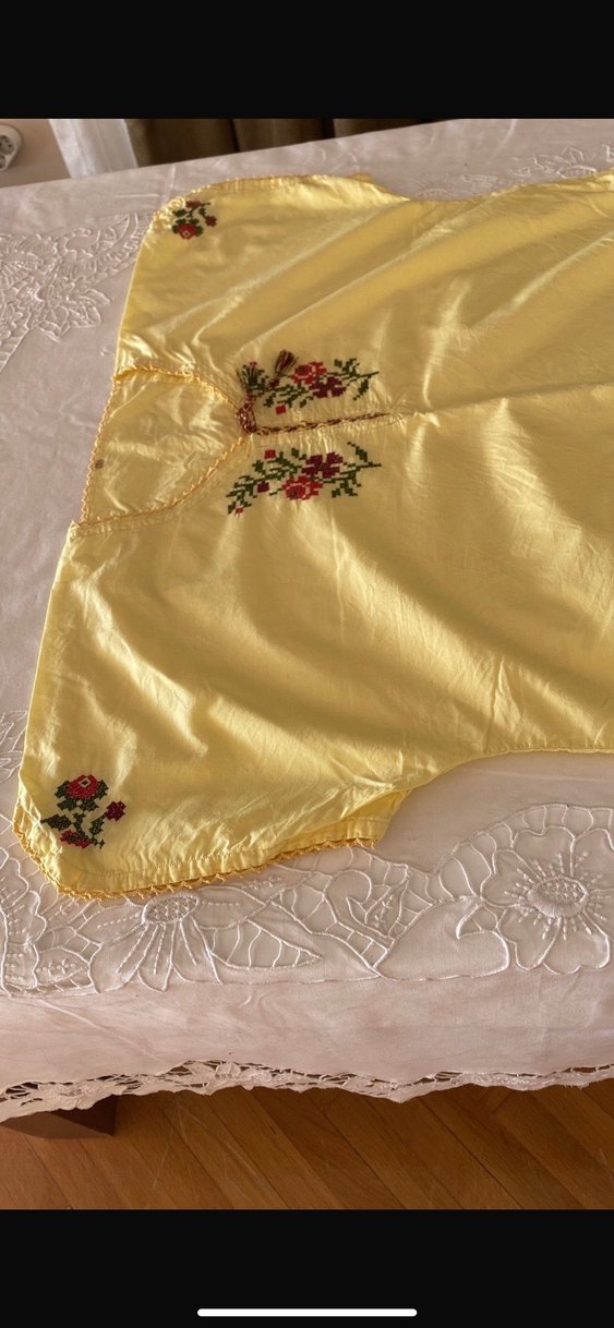 Altın Renkli Nakışl elbise - Görsel 3