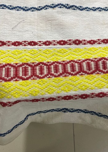 El İşlemeli Geleneksel Kumaş Örtü - Görsel 11