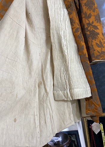 Desenli Bohem Tarz Uzun Kadın Kaftan içliği ile - Görsel 3