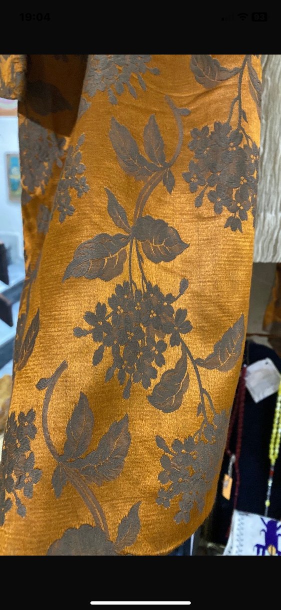 Desenli Bohem Tarz Uzun Kadın Kaftan içliği ile - Görsel 2