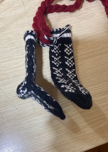 Nakışlı Erkek Çocuk Çorabı - Görsel 2