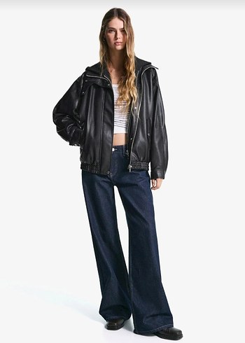 bershka deri ceket
