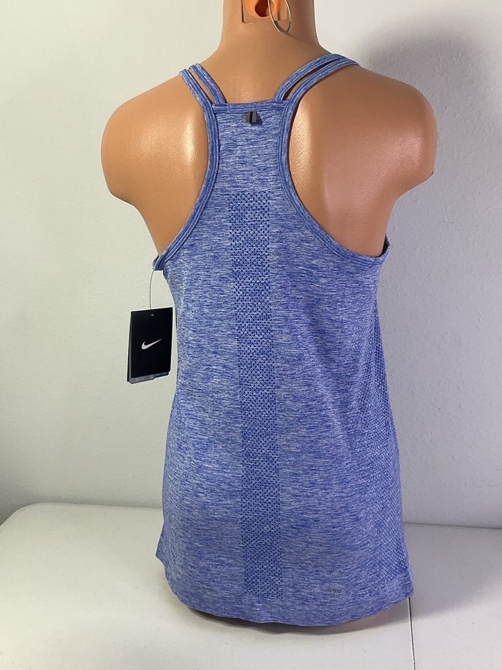 Nike Orijinal Kadın Mavi Spor Atlet, Rahat Kesim - Görsel 3