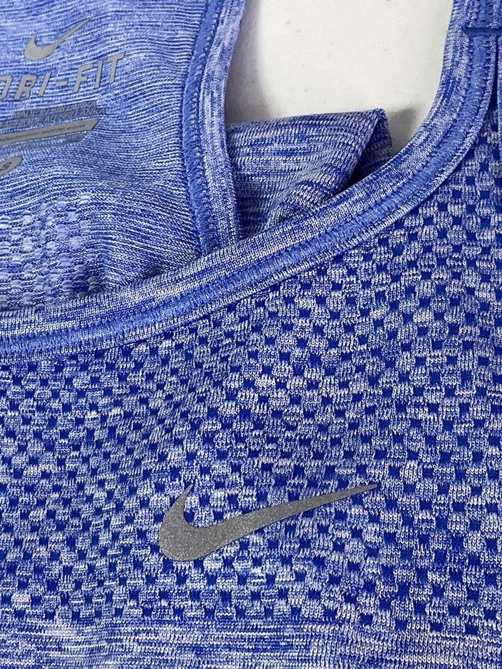 Nike Orijinal Kadın Mavi Spor Atlet, Rahat Kesim - Görsel 4