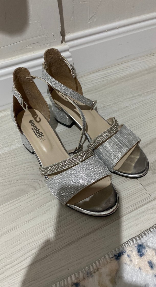 Kız çocuk topuklu ayakkabı - Görsel 3