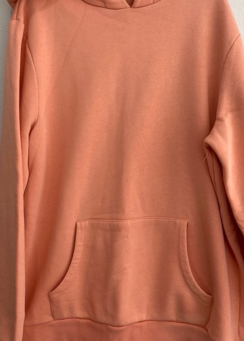 Pembe Basic Kadın Sweatshirt orjinal hype marka - Görsel 5