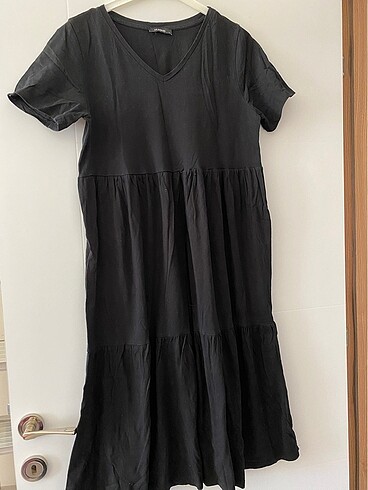 l Beden siyah Renk Kadın yazlık elbise