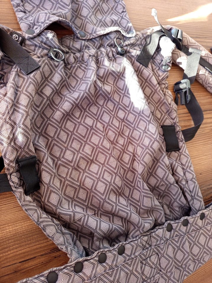 Gri Desenli Bebek Taşıyıcı - Görsel 4