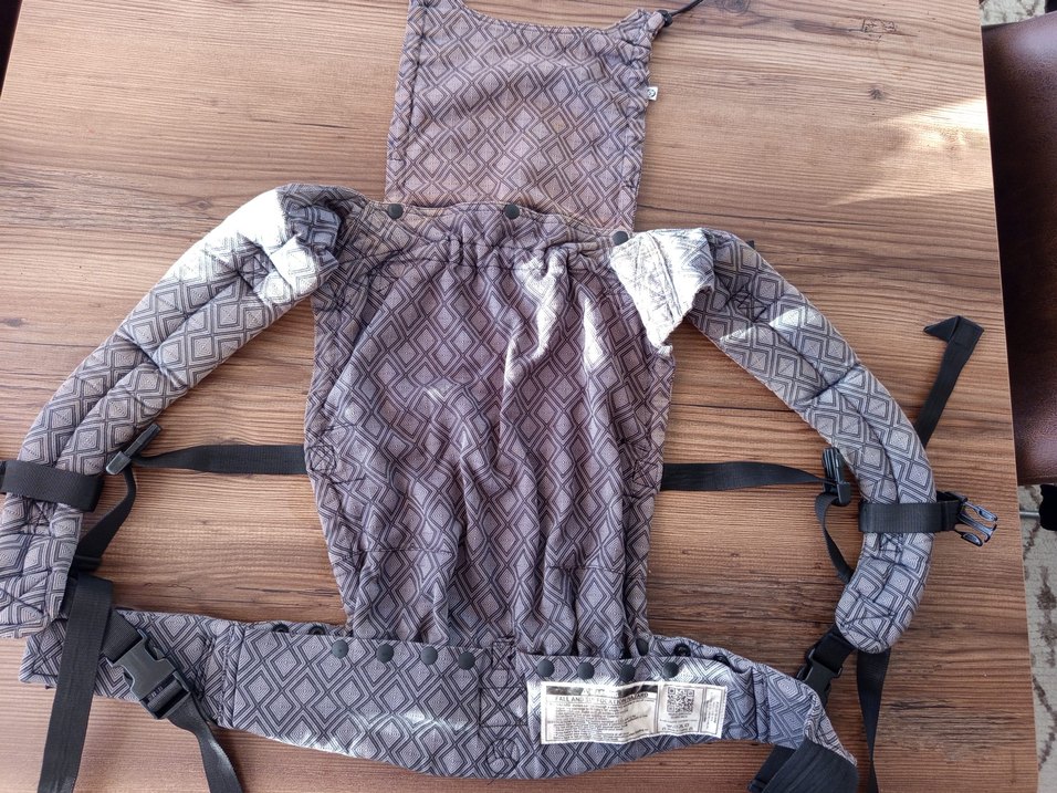 Gri Desenli Bebek Taşıyıcı - Görsel 2