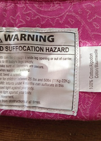 Koyu Pembe Bebek Taşıyıcı - Görsel 4