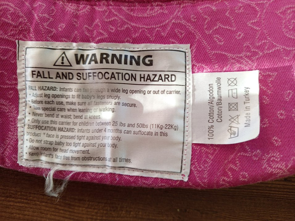 Koyu Pembe Bebek Taşıyıcı - Görsel 4