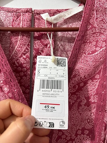 Mango Mango etnik pencere detaylı elbise