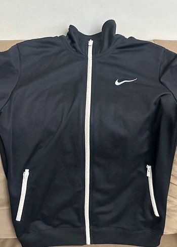 Nike Kız Siyah Fermuarlı Eşofman Altı - Görsel 5