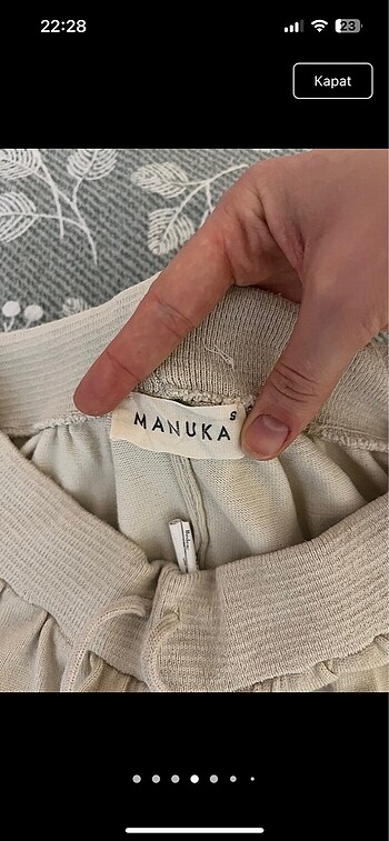 m Beden camel Renk Manuka Triko Takım