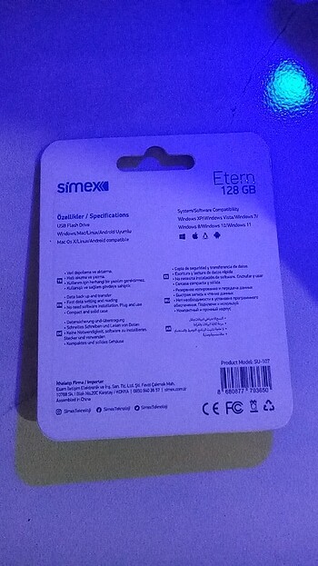 Diğer Simex flash bellek