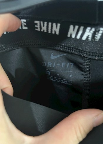 m Beden Siyah Nike Spor Tayt