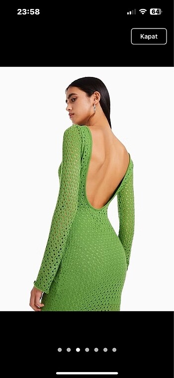 Bershka Elbise