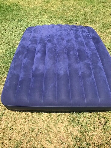  Beden mavi Renk INTEX çift kişilik Şişme yatak ( 150x200)