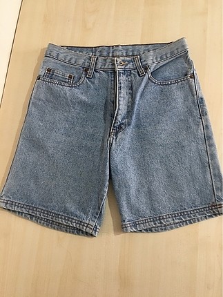 Levis Yüksek Belli Jean Şort