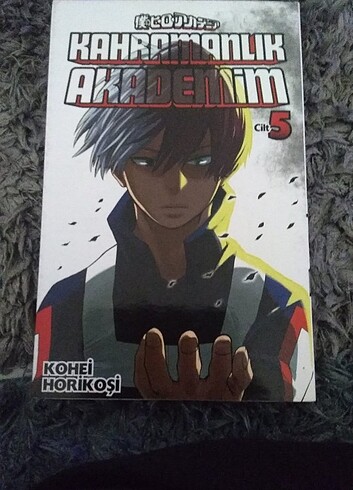 Anime kitap manga kahramanlık akademim 5. Cilt