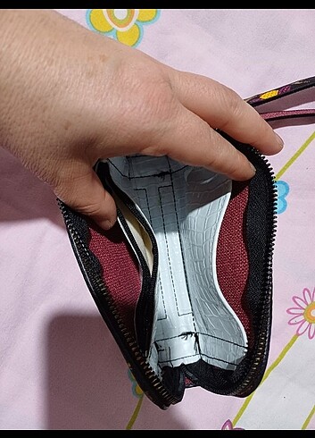 Kadın cüzdan bilekten el çantası - Görsel 3