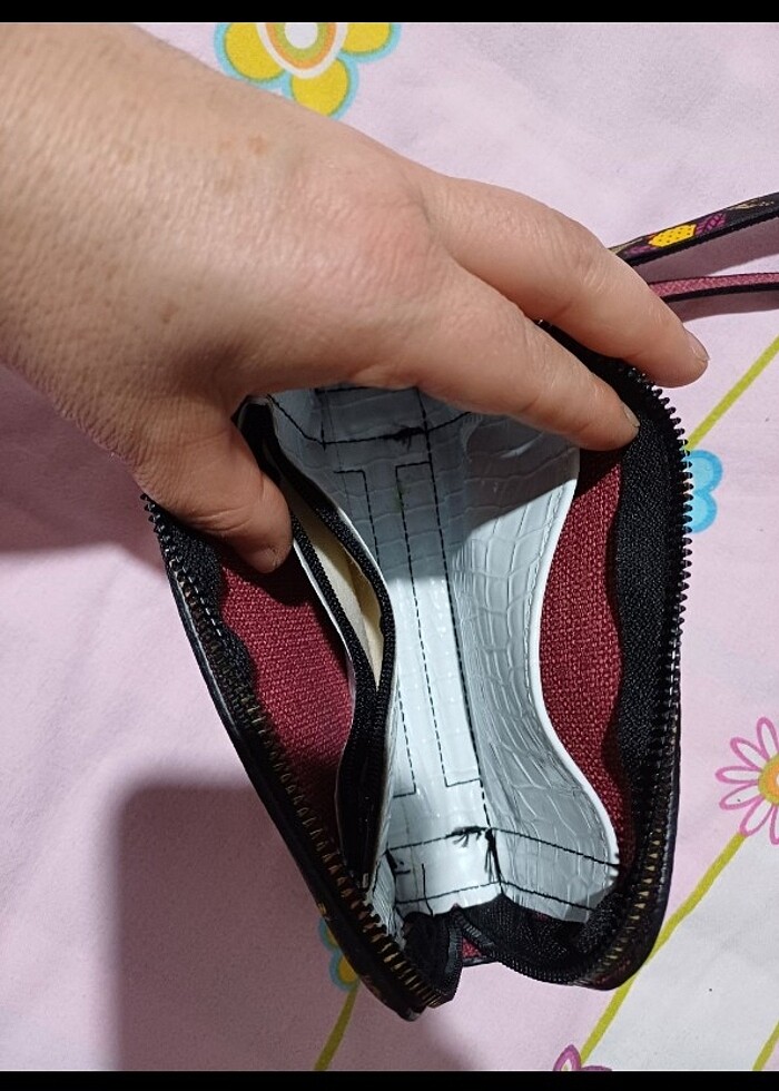 Kadın cüzdan bilekten el çantası - Görsel 3