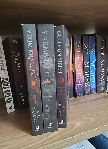 Güllerin yıkımı seri 3 kitap 