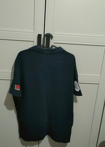 l Beden Erkek Lacivert Denim Polo Tişört