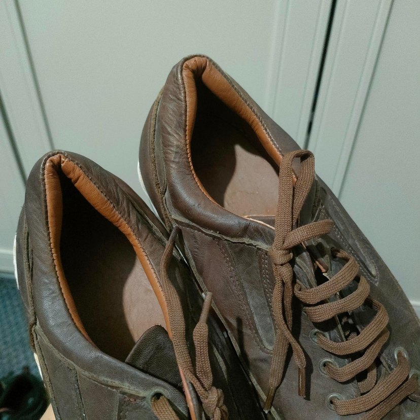 Erkek Kahverengi Günlük Ayakkabı Bağcığı - Görsel 2