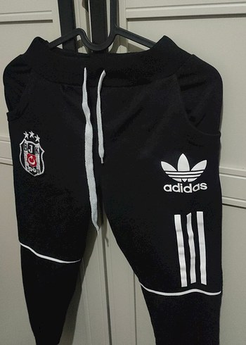 Adidas Siyah Adidas Beşiktaş Baskılı Eşofman Altı