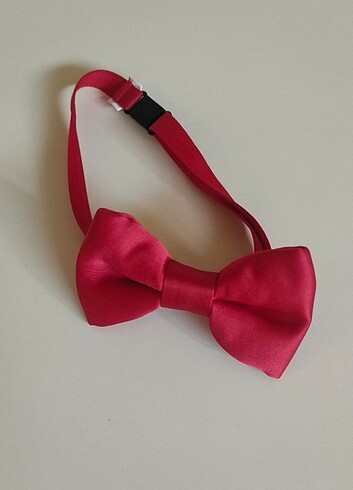 Çocuk kırmızı papyon - Görsel 2