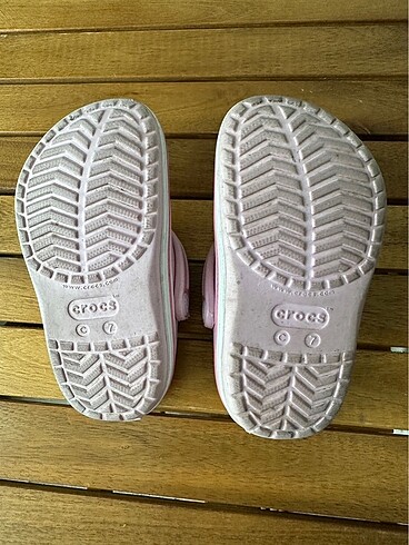 23 Beden pembe Renk Pembe crocs terlik