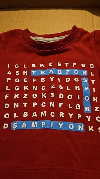Trabzonspor Bebek üst forma