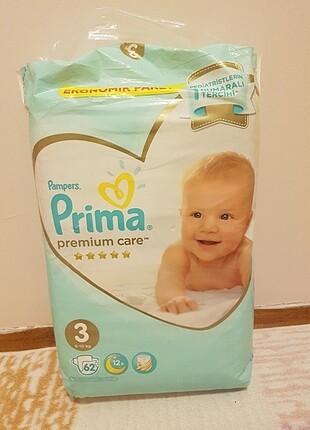 Prima Premium Care 3 Beden Bebek Bezi